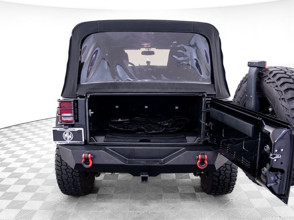 Used 2017 Black Clearcoat Jeep Unlimited Rubicon image 31