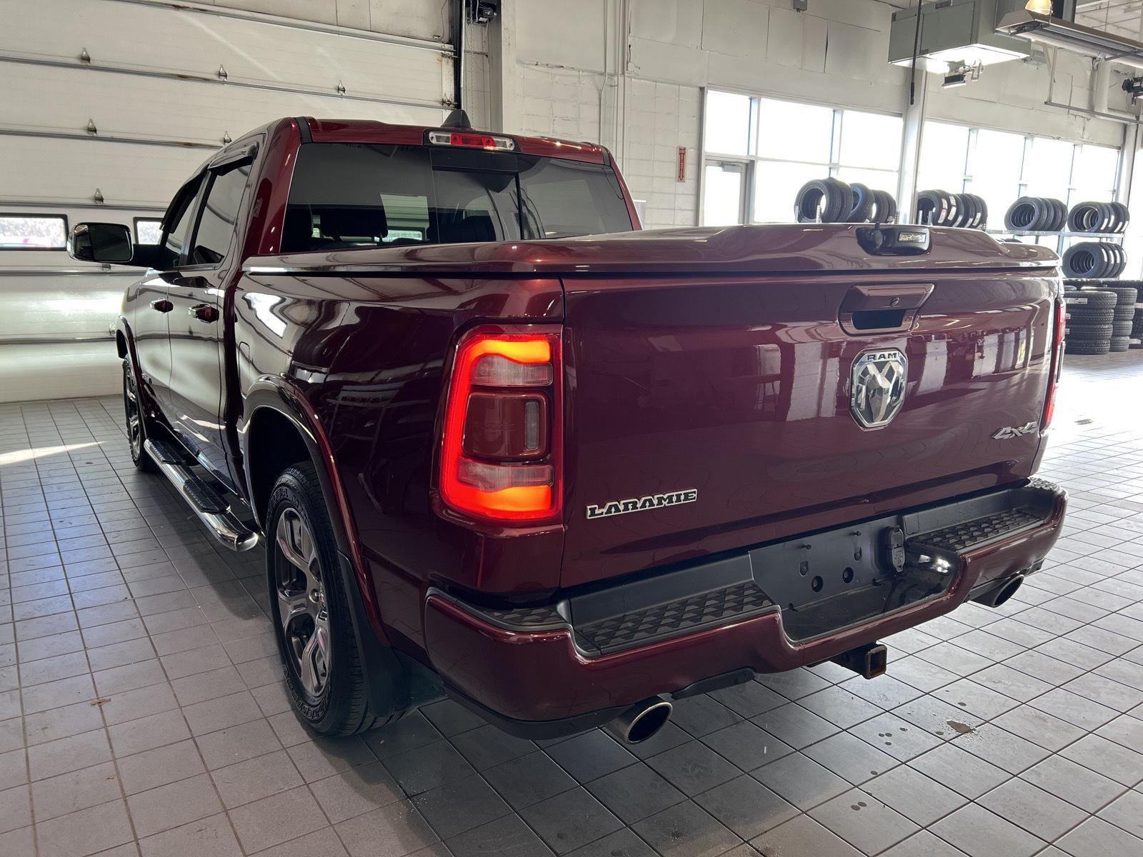 Used 2019 Delmonico Red Pearlcoat Ram Laramie image 6