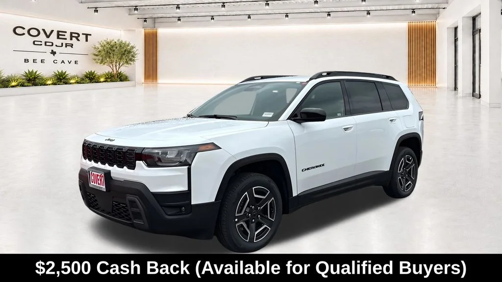 New 2026 Bright White Clear-Coat Exterior Paint Jeep Laredo image 4