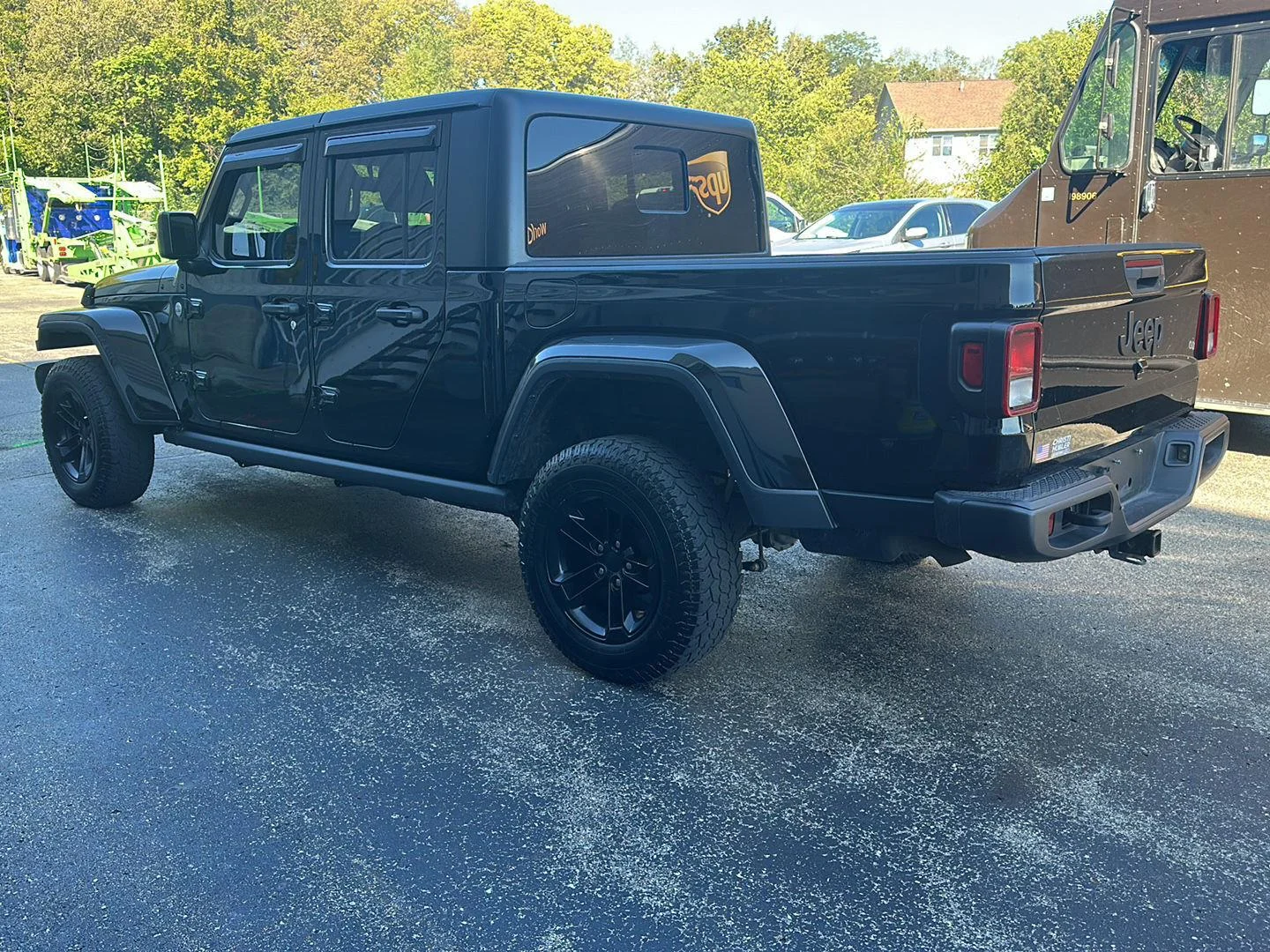 Used 2021 Black Clearcoat Jeep Sport S image 7