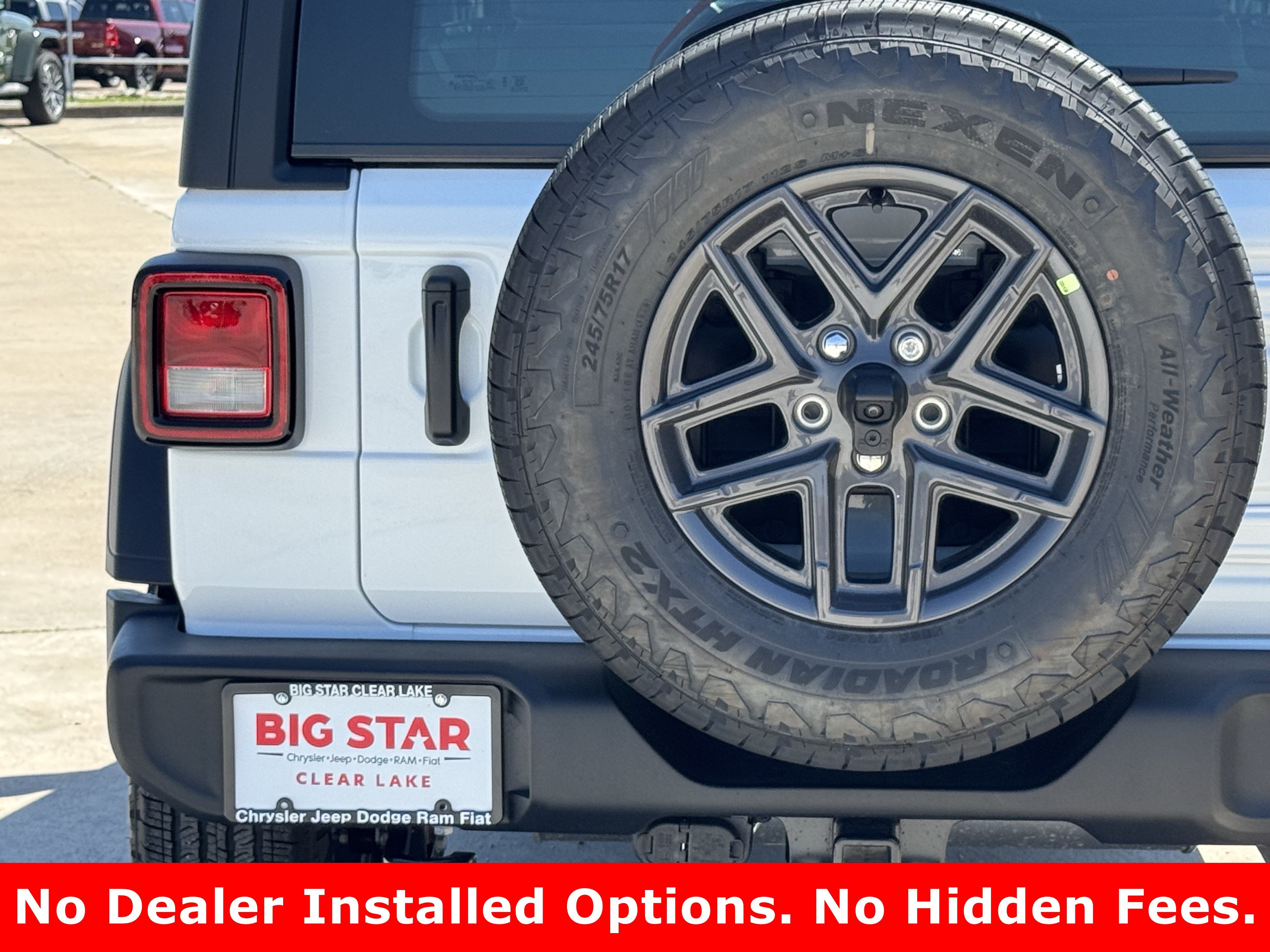 New 2026 Bright White Clear-Coat Exterior Paint Jeep Sport image 10