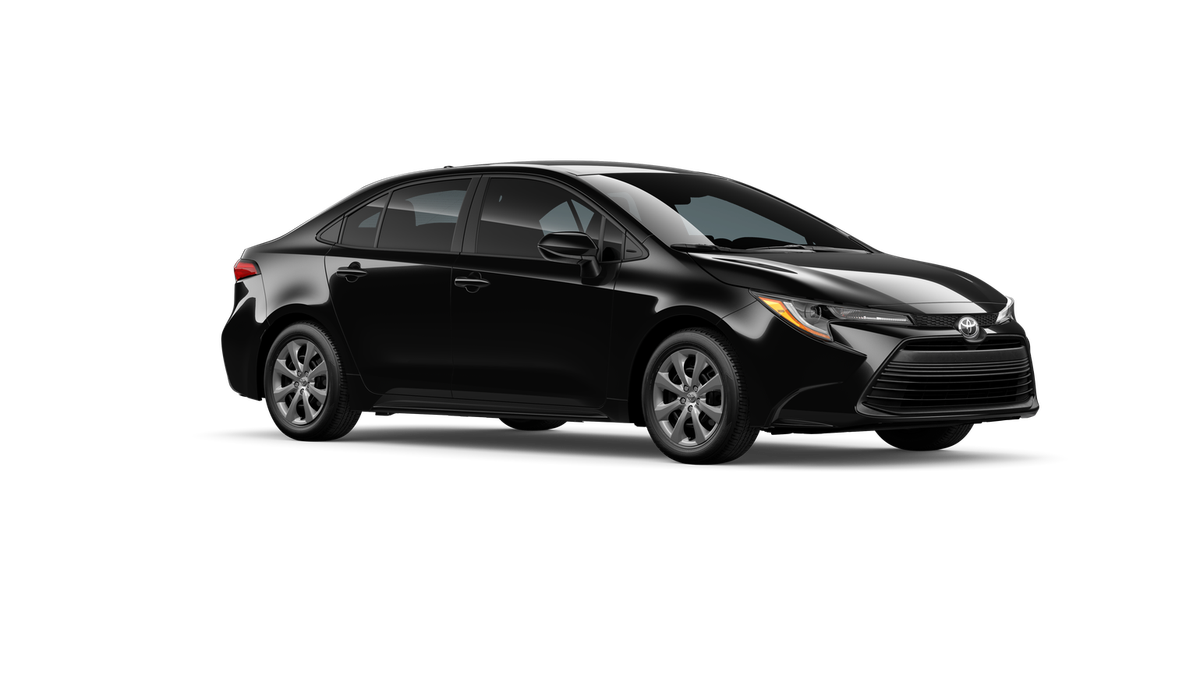 New 2026 Midnight Black Metallic Toyota LE image 14