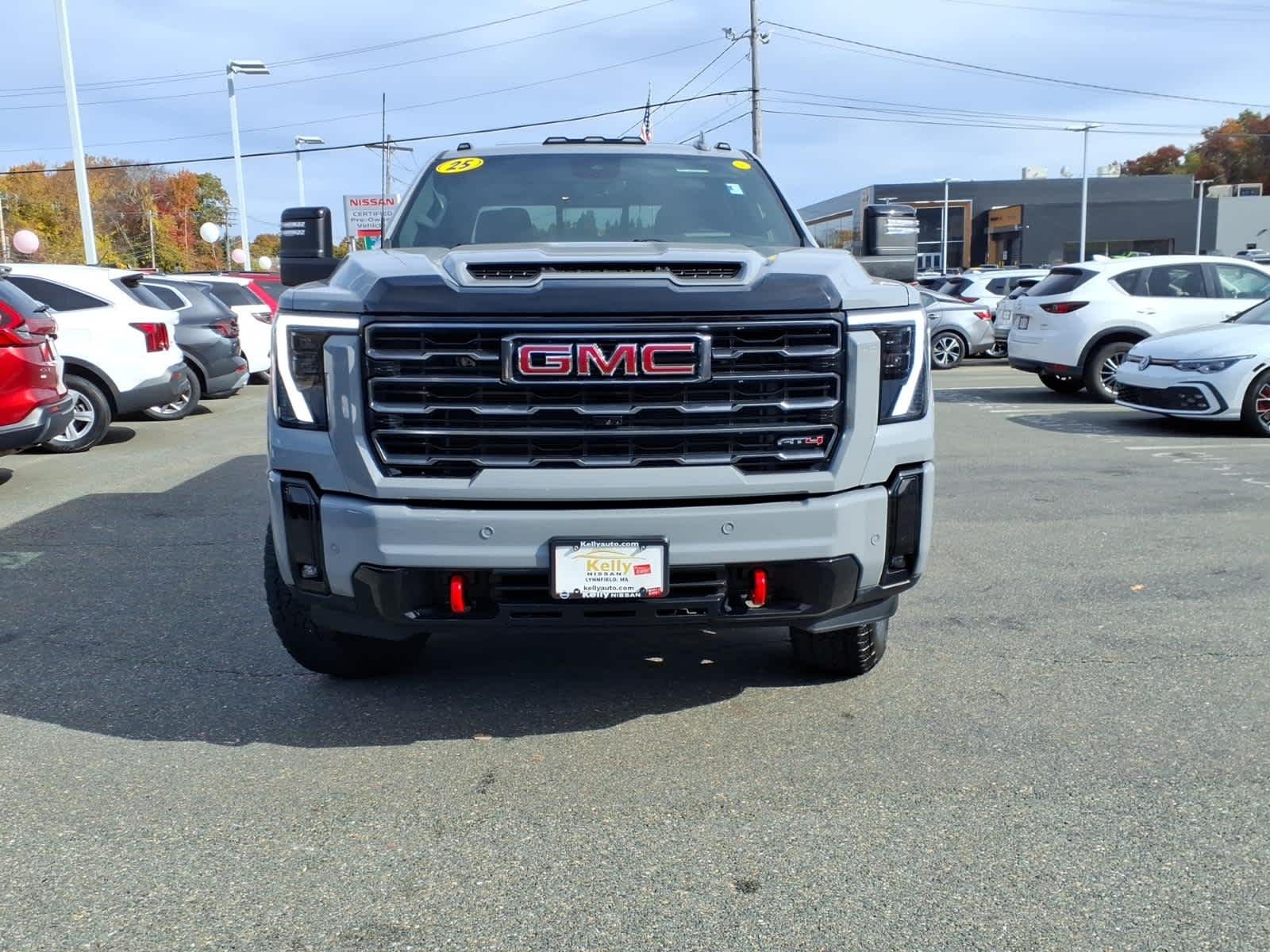 Used 2025 Thunderstorm Gray GMC AT4 image 2