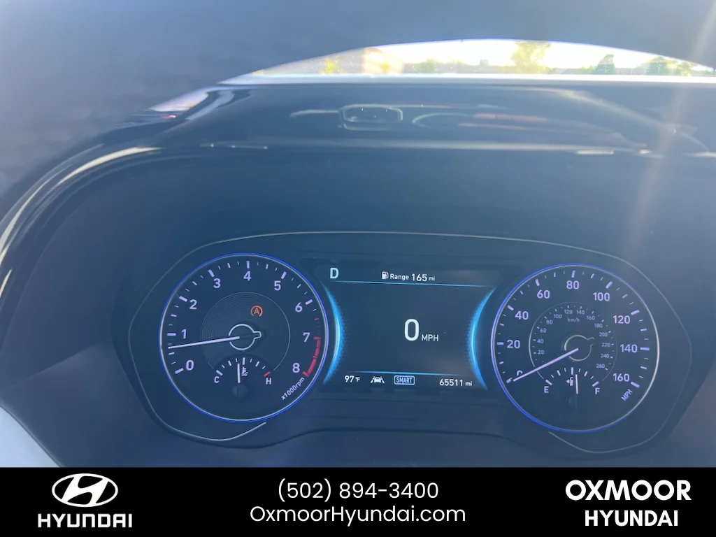 Used 2020 Hyper White Hyundai SEL image 6