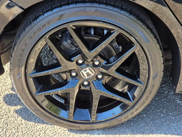 Certified Used 2025 Crystal Black Pearl Honda 4D SPORT image 14