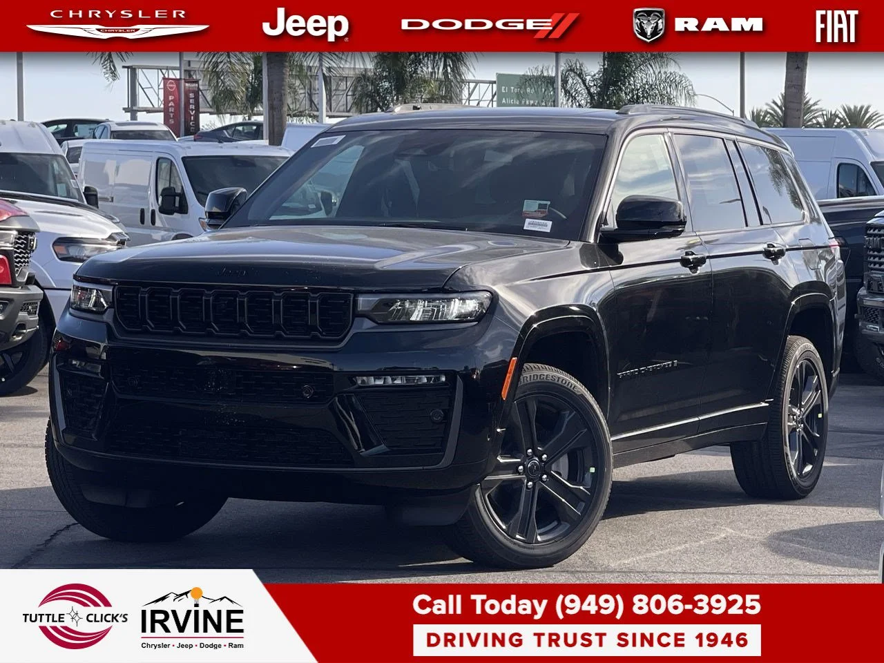 New 2027 High-Gloss Black Paint Jeep Limited Reserve image 1