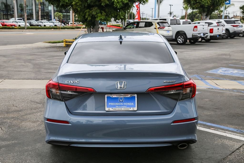 Certified Used 2024 Sonic Gray Pearl Honda 2.0L 4D SPORT image 6