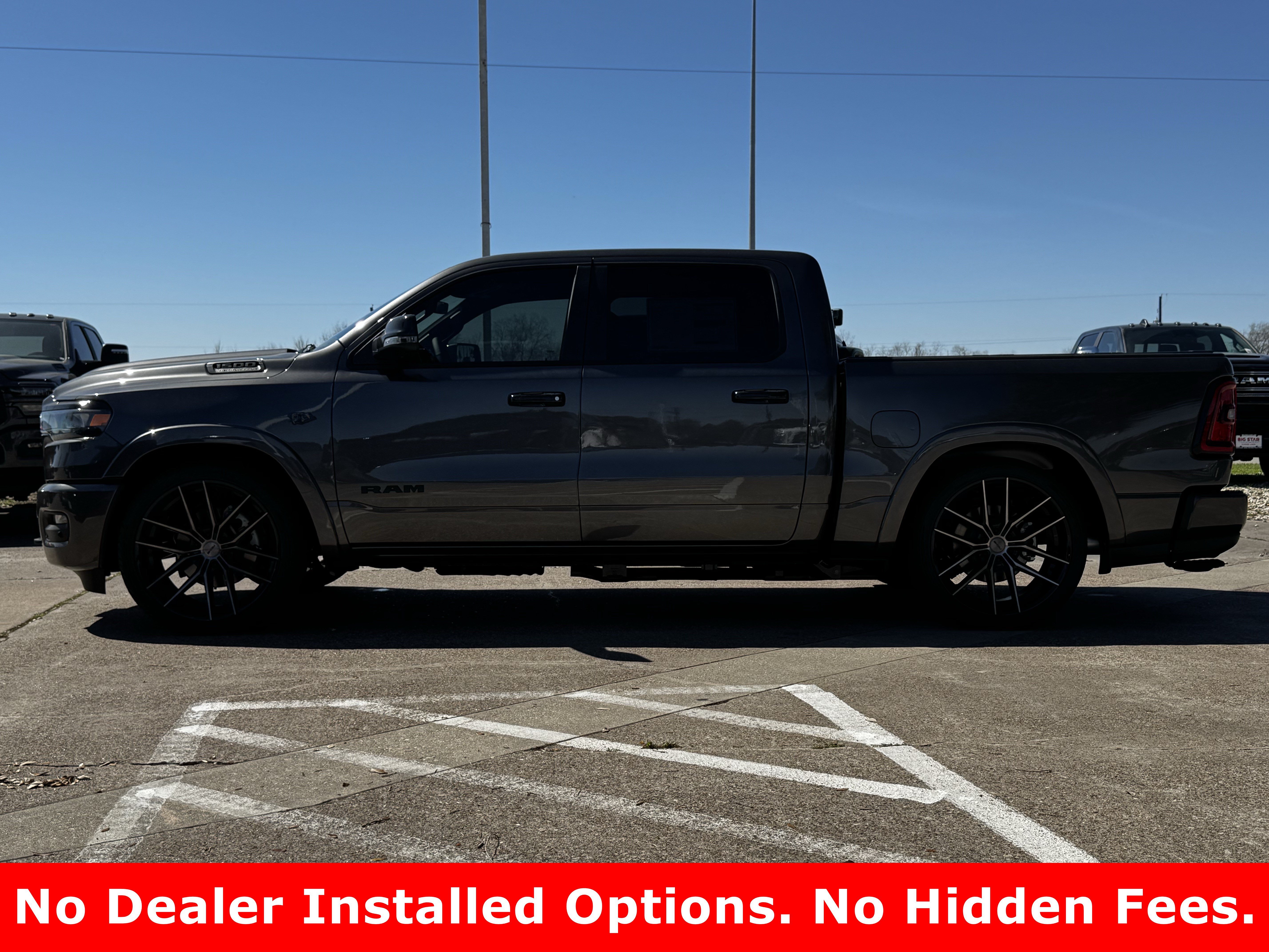New 2026 Granite Crystal Metallic Clear-Coat Exterior Paint RAM Lone Star image 6