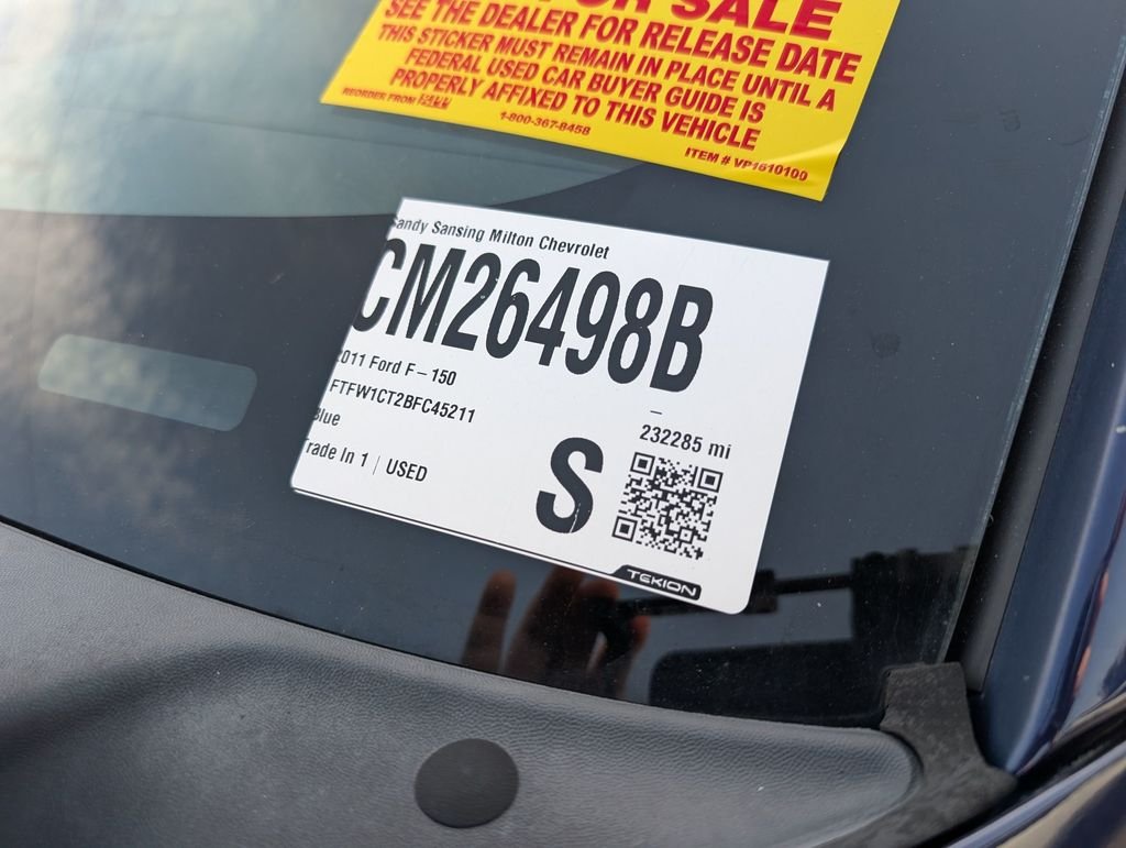Used 2011 Blue Ford XLT image 7