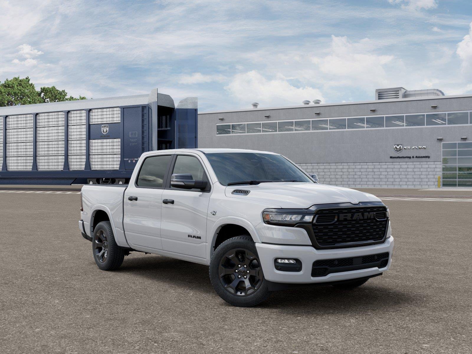 New 2026 Bright White Clearcoat RAM Big Horn image 5