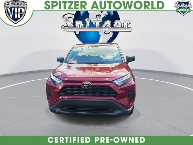 Certified Used 2025 Red Toyota LE image 3