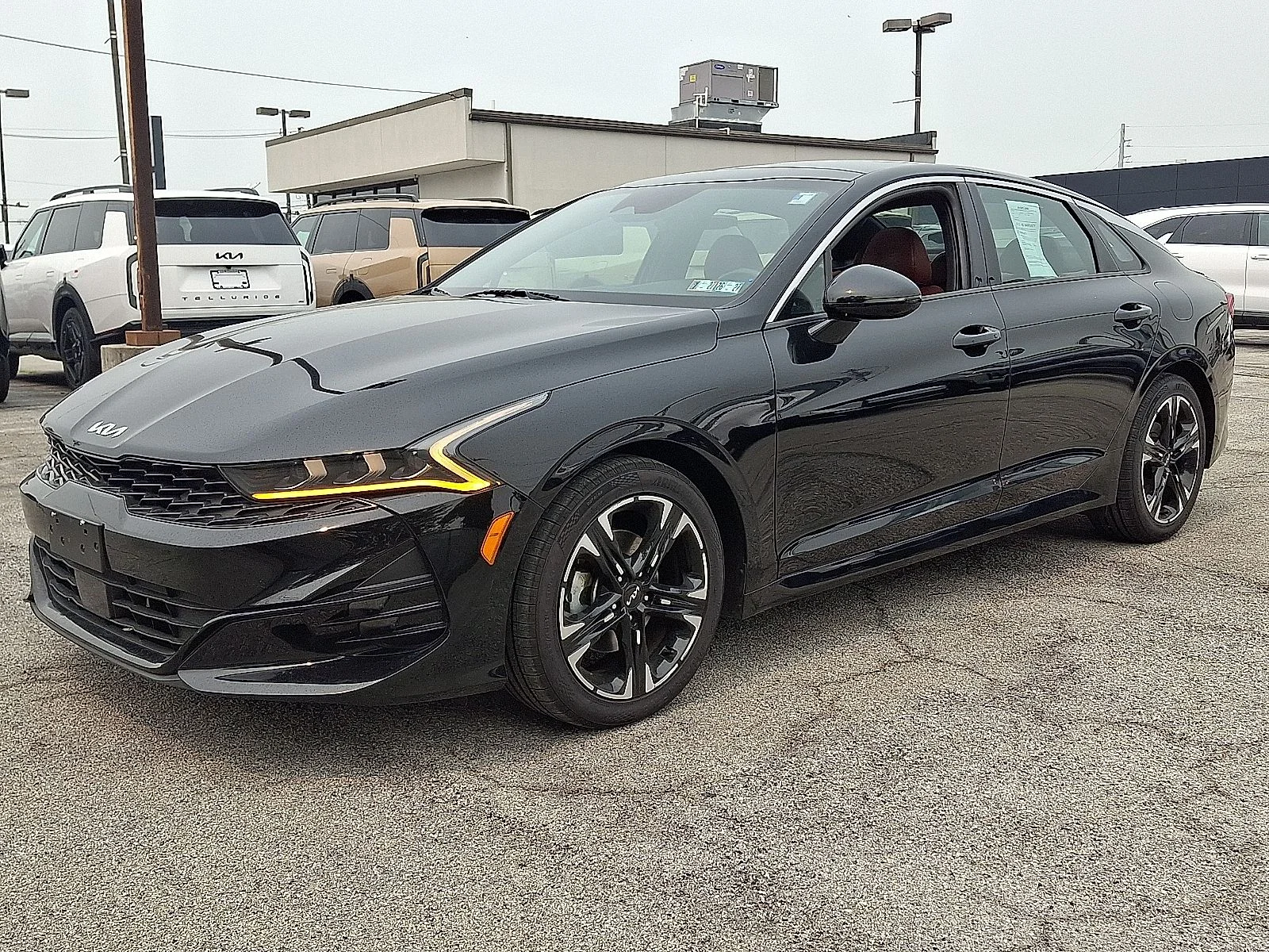 Certified Used 2023 Black Kia GT-Line image 3