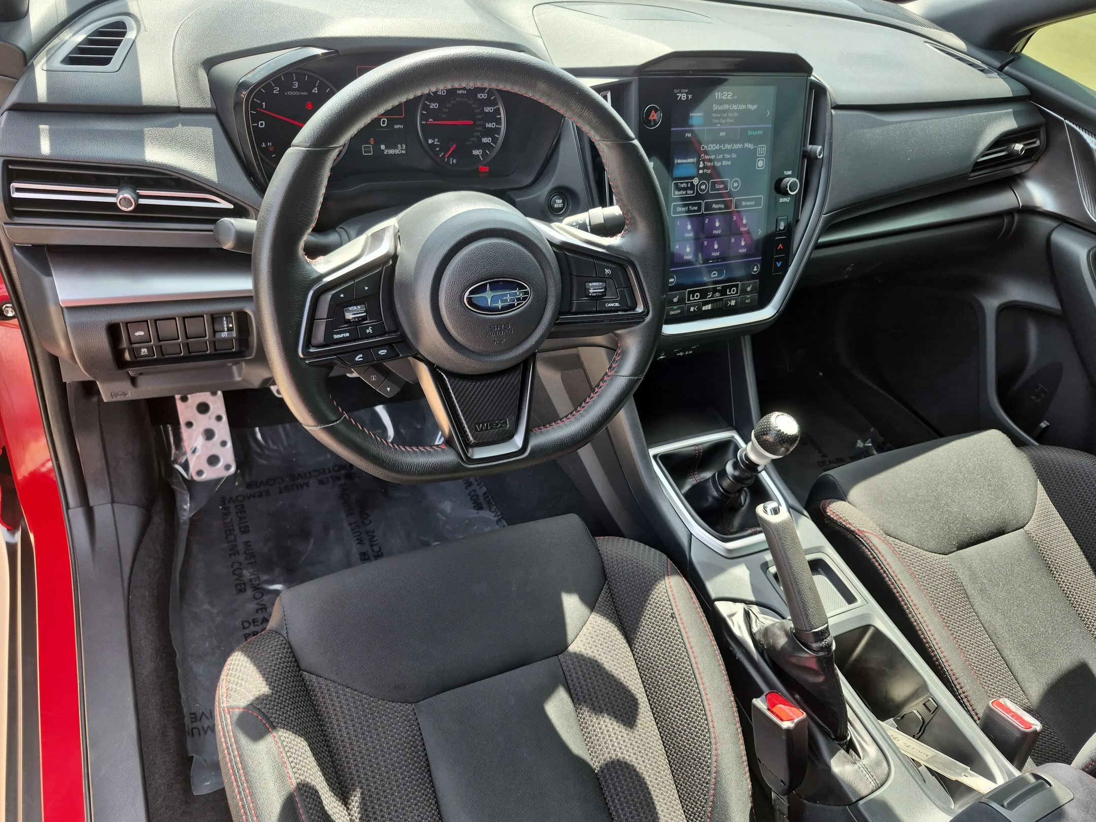 Used 2022 Ignition Red Subaru Premium AWD image 10