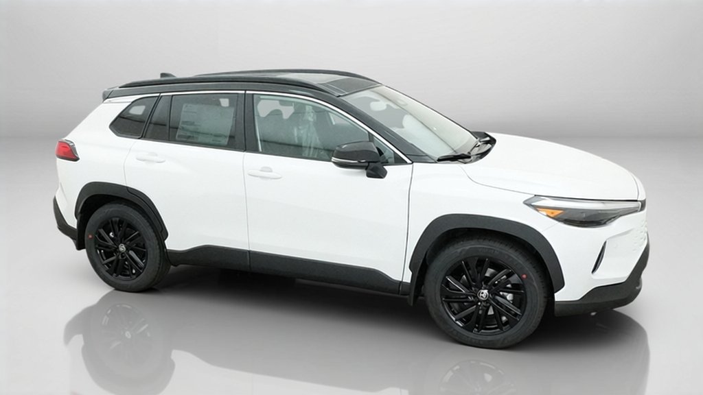 New 2026 Wind Chill Pearl with Jet Black roof Toyota Hybrid XSE image 6