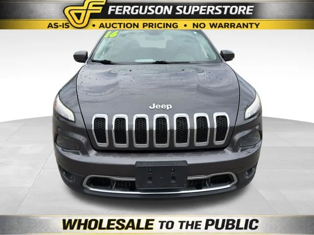 Used 2016 Jeep Cherokee Limited with VIN 1C4PJLDB9GW336049 for sale in Broken Arrow, OK