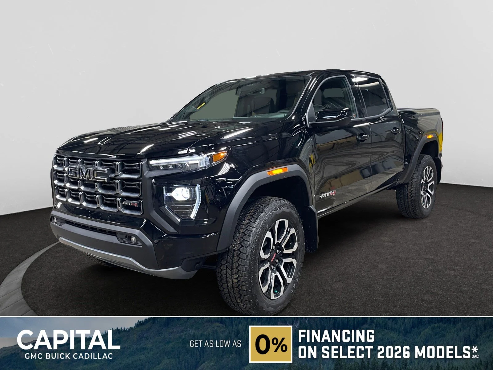 New 2026 Onyx Black GMC AT4 image 1