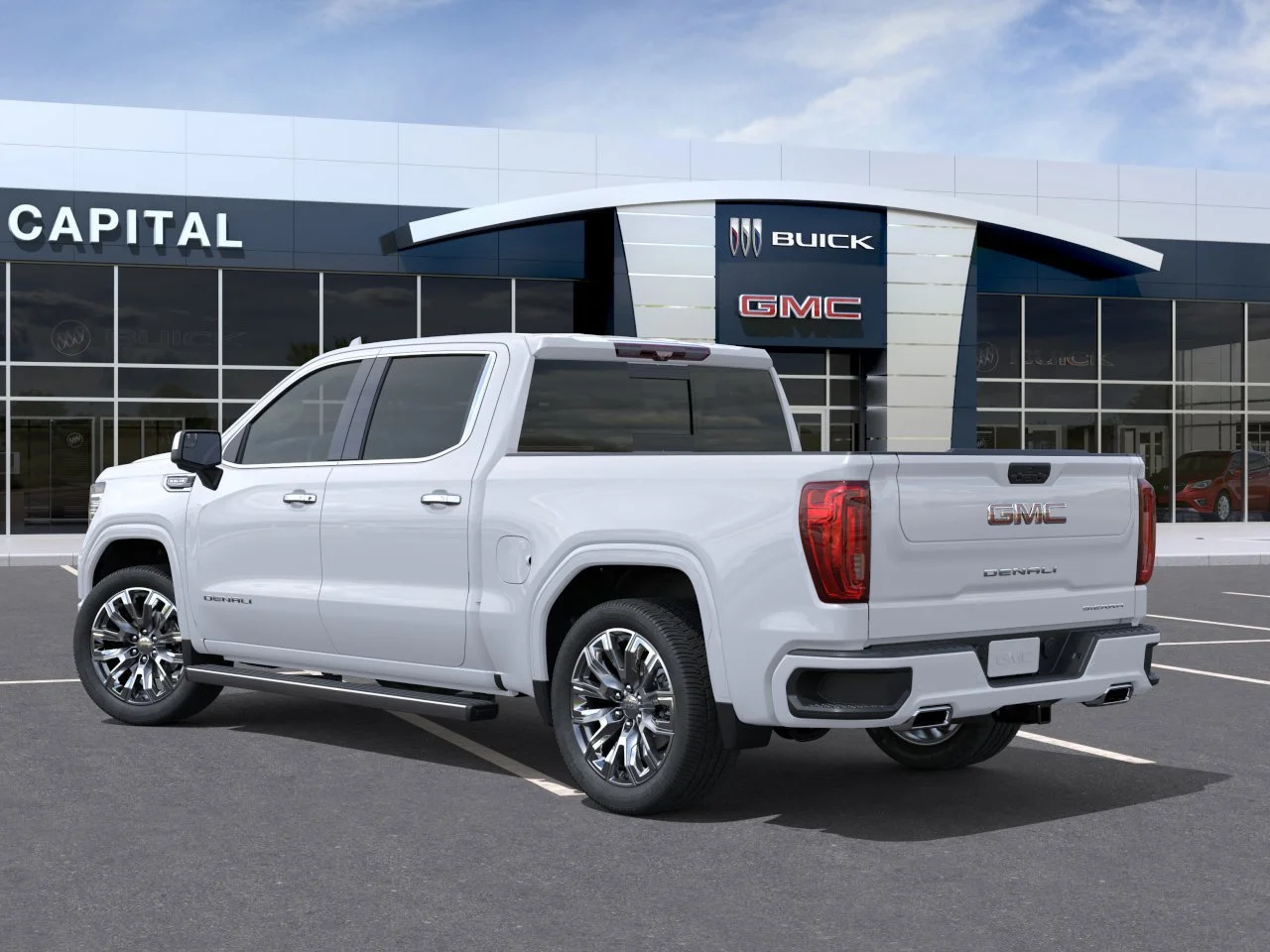 New 2026 GLACIER WHITE TRICOAT GMC Denali image 4