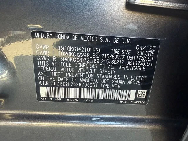 Used 2025 Gray Honda EX-L image 33