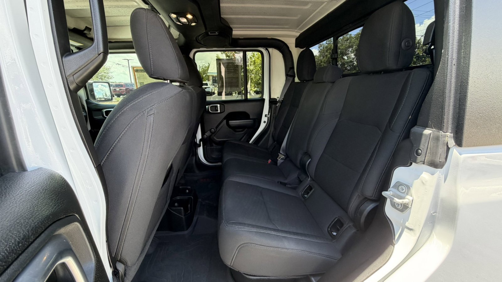 Used 2022 Bright White Clearcoat Jeep Sport image 15