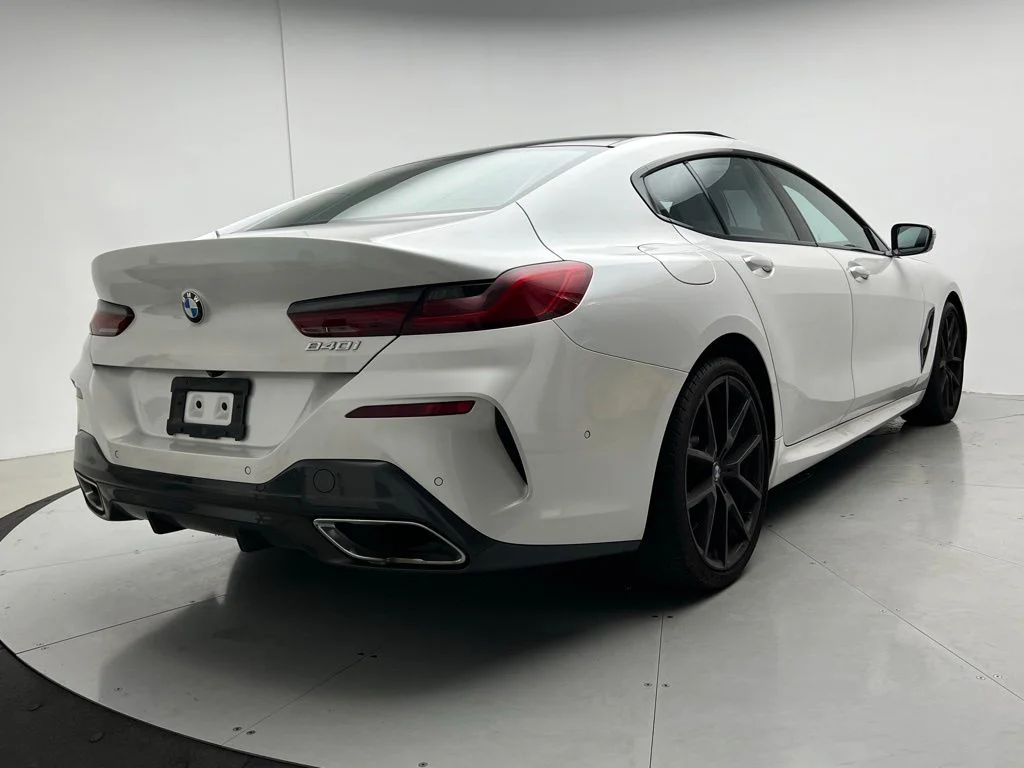 Certified Used 2022 Mineral White Metallic BMW 840 image 4
