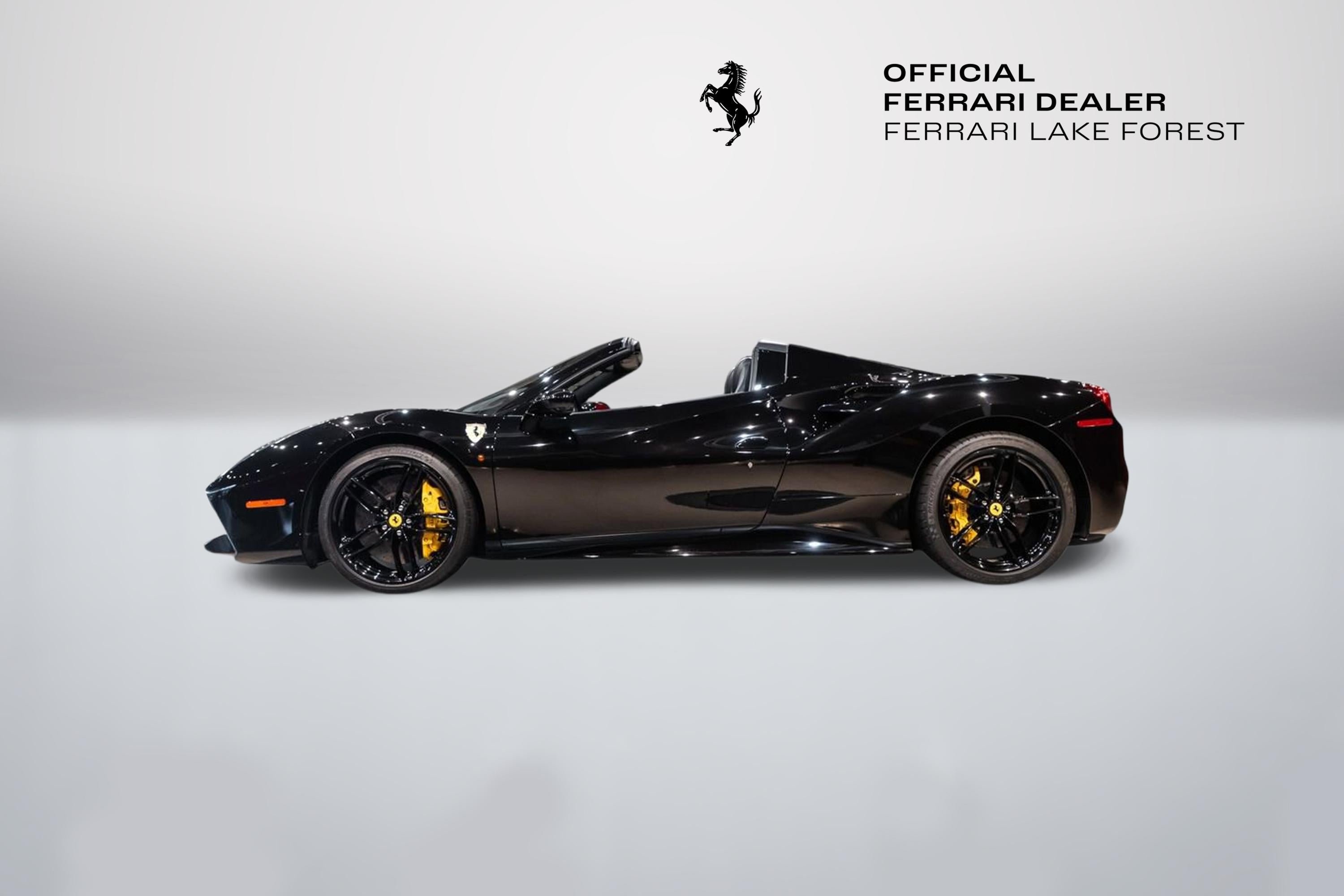 Certified Pre-Owned 2016 Ferrari 488 Spider Base 2D Convertible in