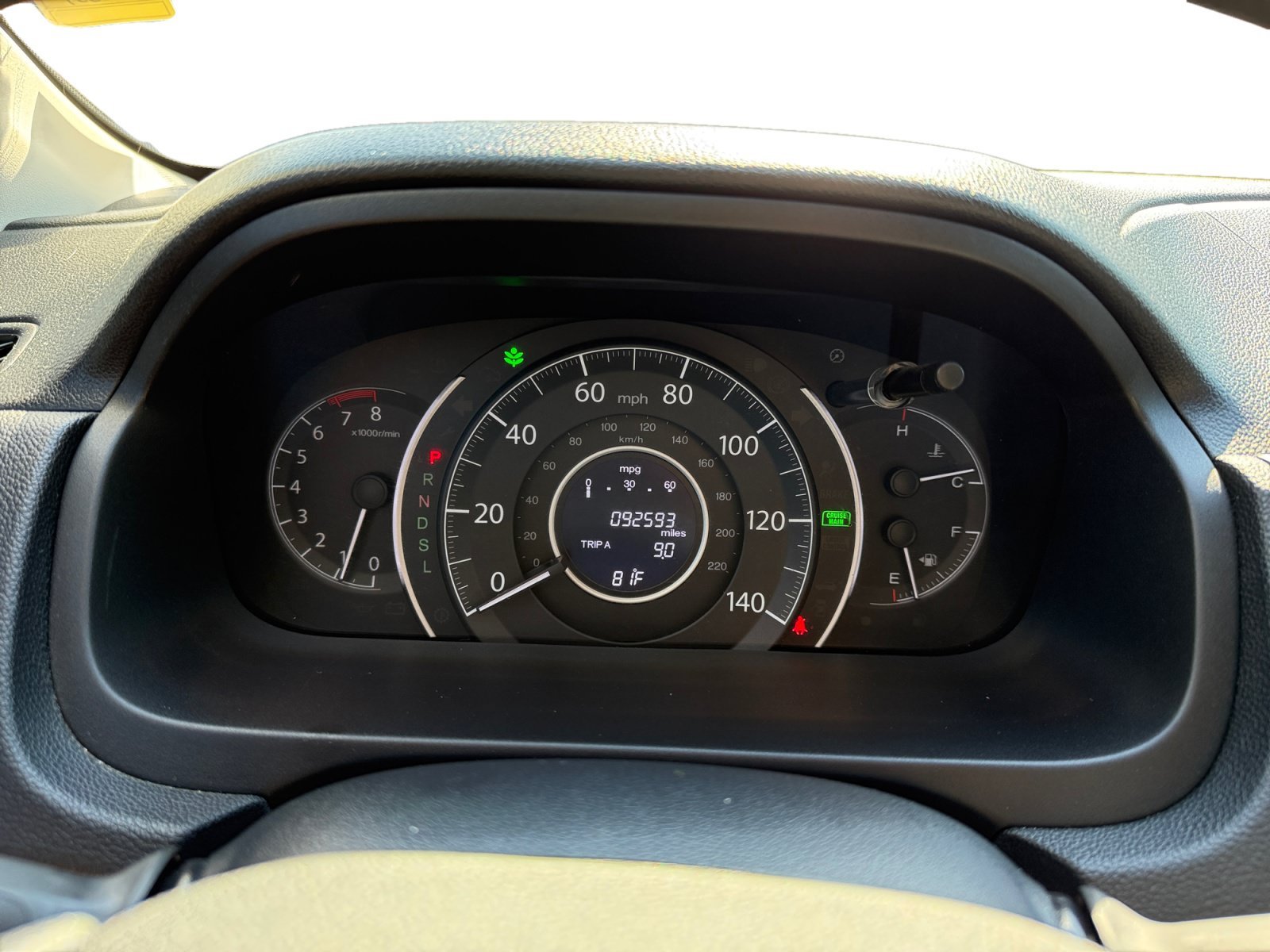 Used 2016 Modern Steel Metallic Honda EX image 11