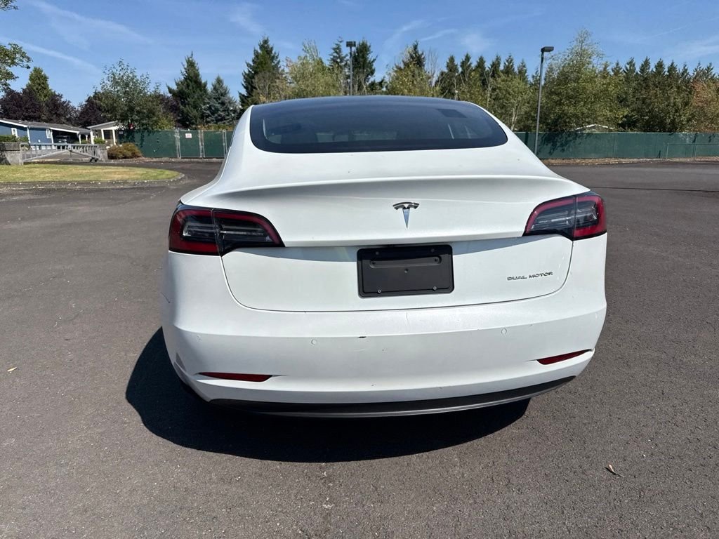 Used 2020 Pearl White Multi-Coat Tesla Long Range image 5