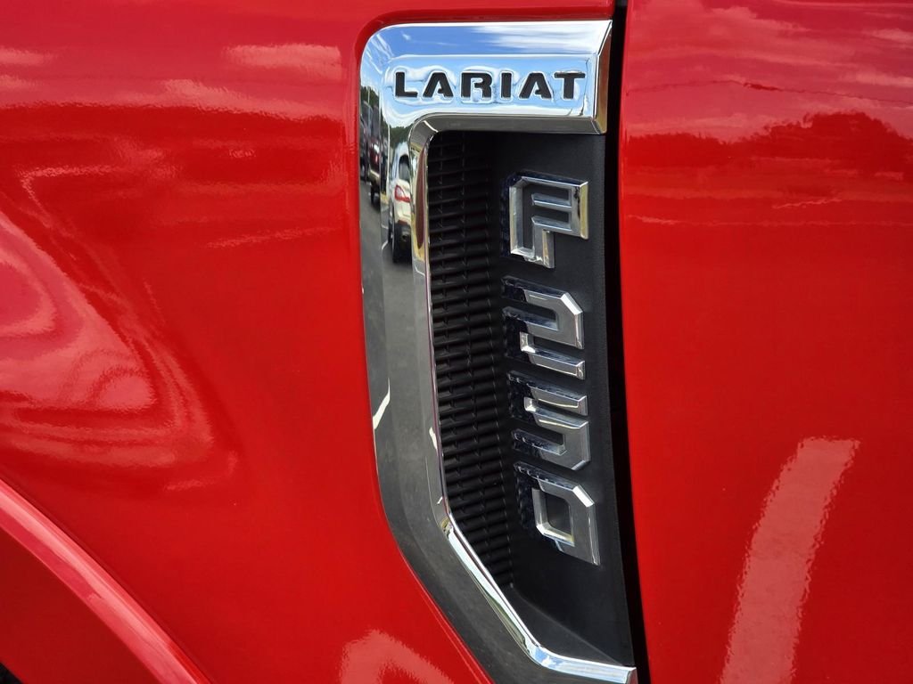 Used 2022 Race Red Ford Lariat image 41