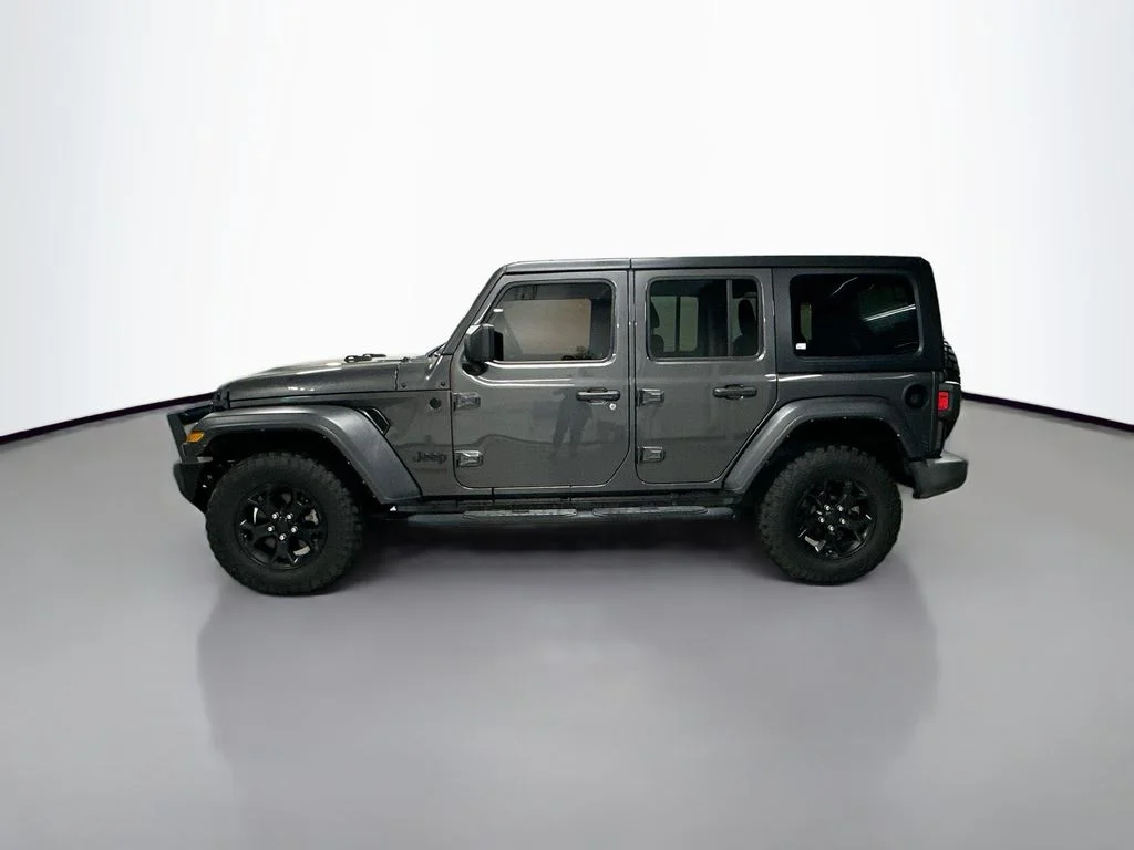 Used 2022 Gray Jeep Unlimited Willys image 2