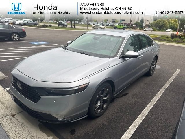 Certified Used 2023 Lunar Silver Metallic Honda EX-L image 1