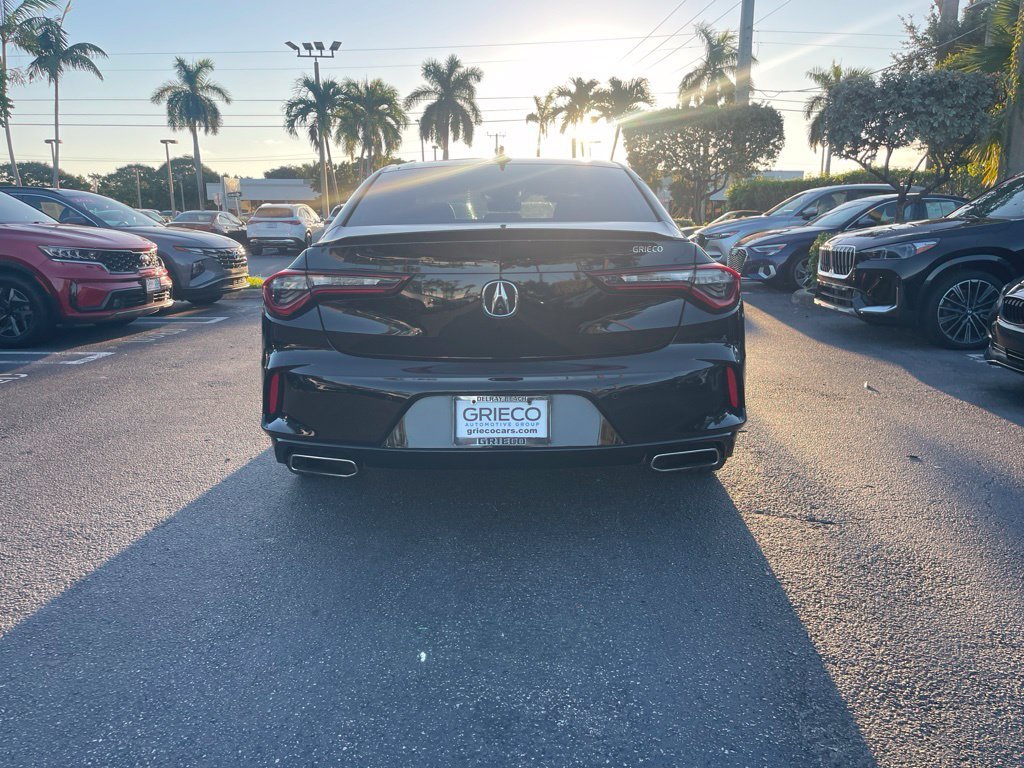 Used 2021 Black Acura Advance image 4
