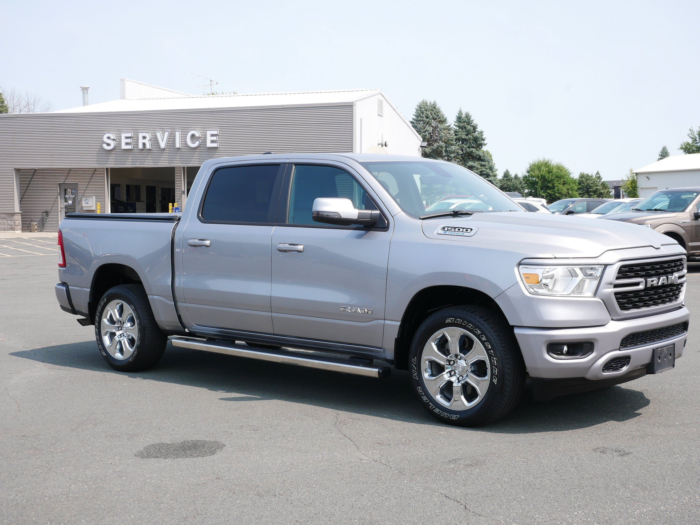 Used 2024 Billet Silver Metallic Clearcoat Ram Big Horn image 7