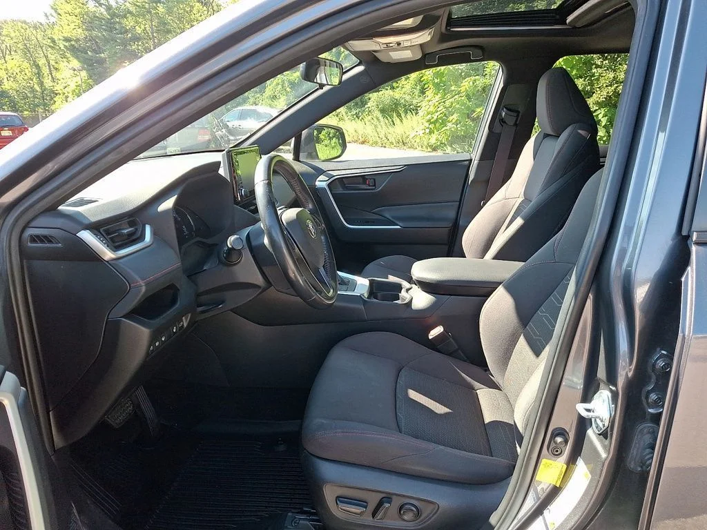 Used 2021 Gray Toyota SE image 2