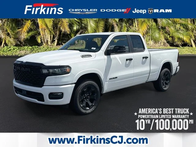 New 2026 Bright White Clearcoat RAM Big Horn/Lone Star image 1