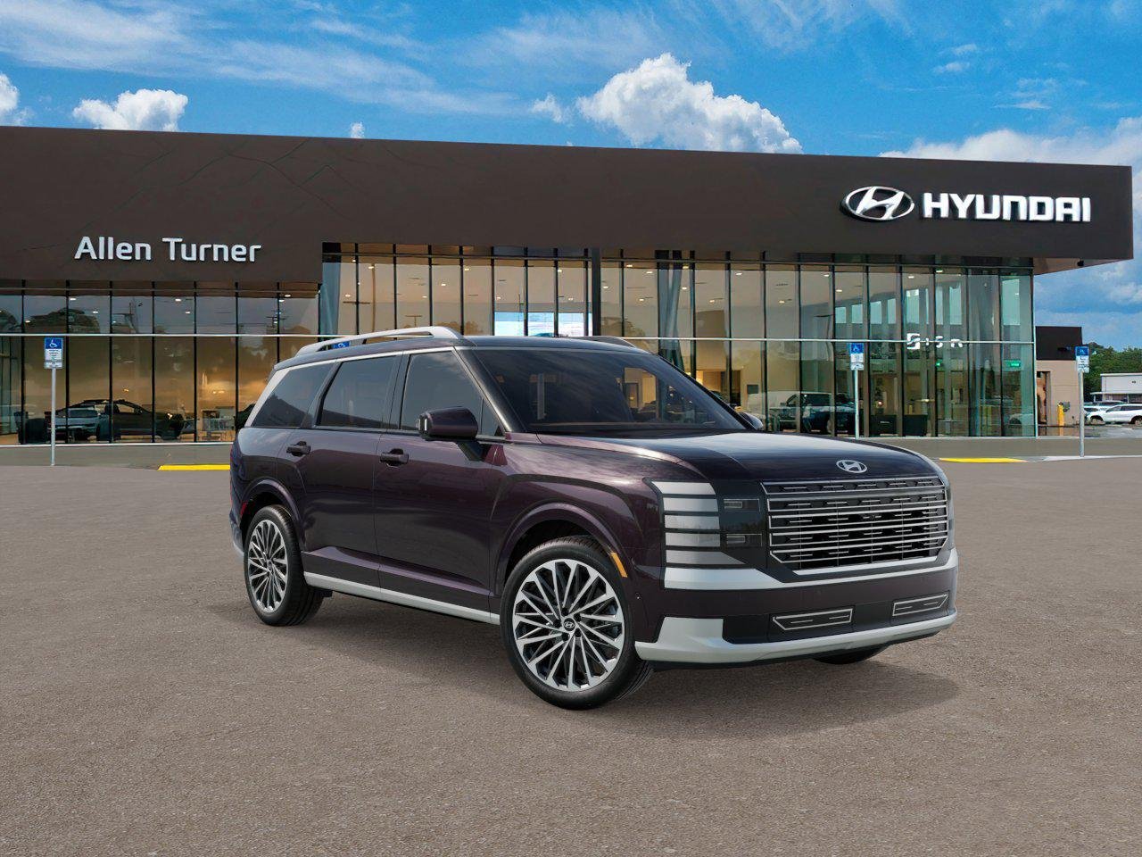 New 2027 Galaxy Maroon Pearl Hyundai Calligraphy image 2