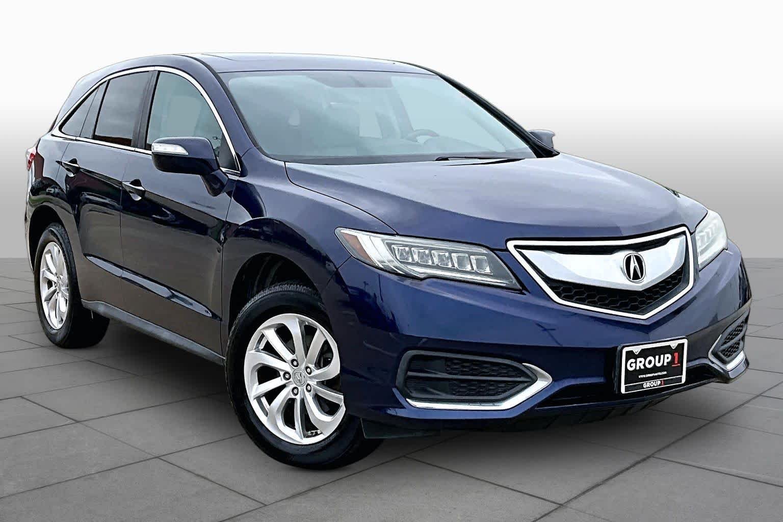 Used 2017 BLUE Acura w/Technology Pkg image 3