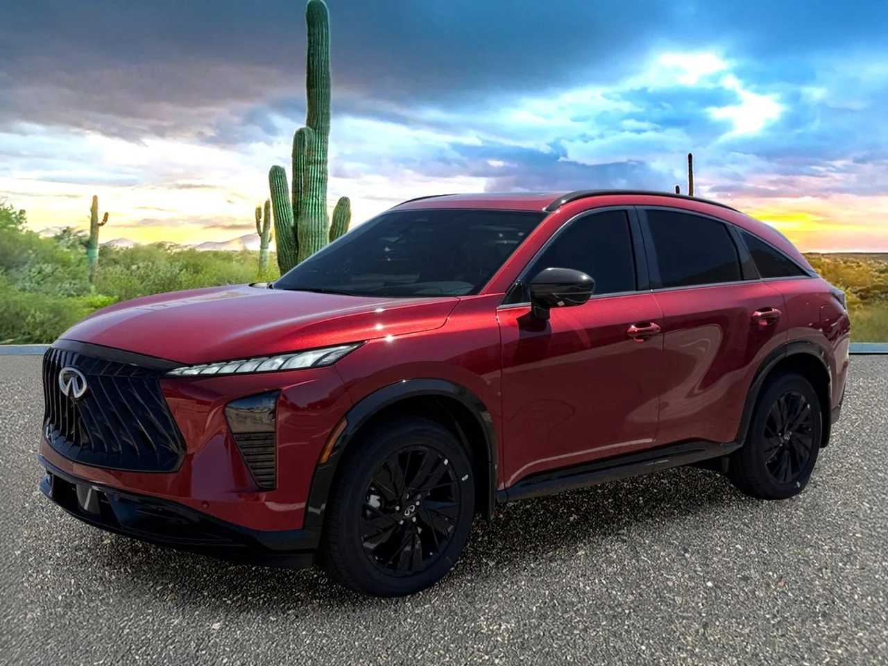 New 2027 SUNFIRE RED INFINITI Sport AWD image 8