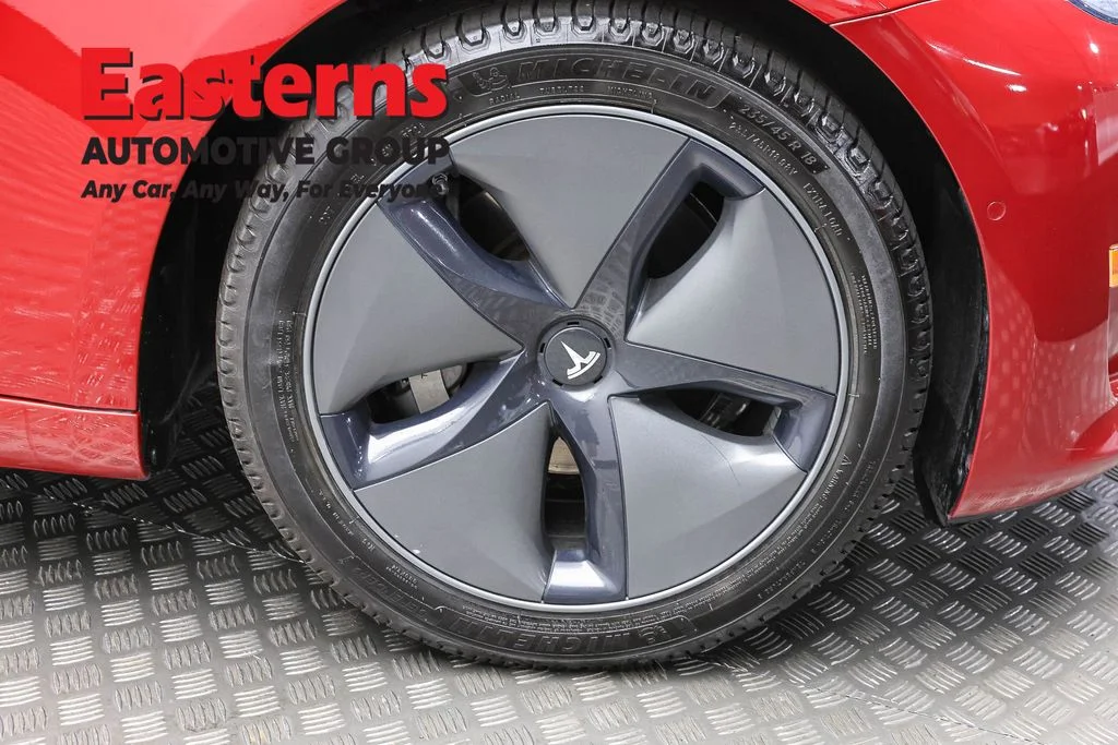 Used 2020 Red Tesla Standard image 25