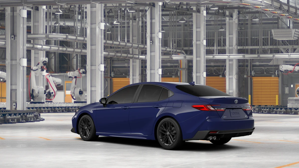 New 2026 Reservoir Blue Toyota SE image 6
