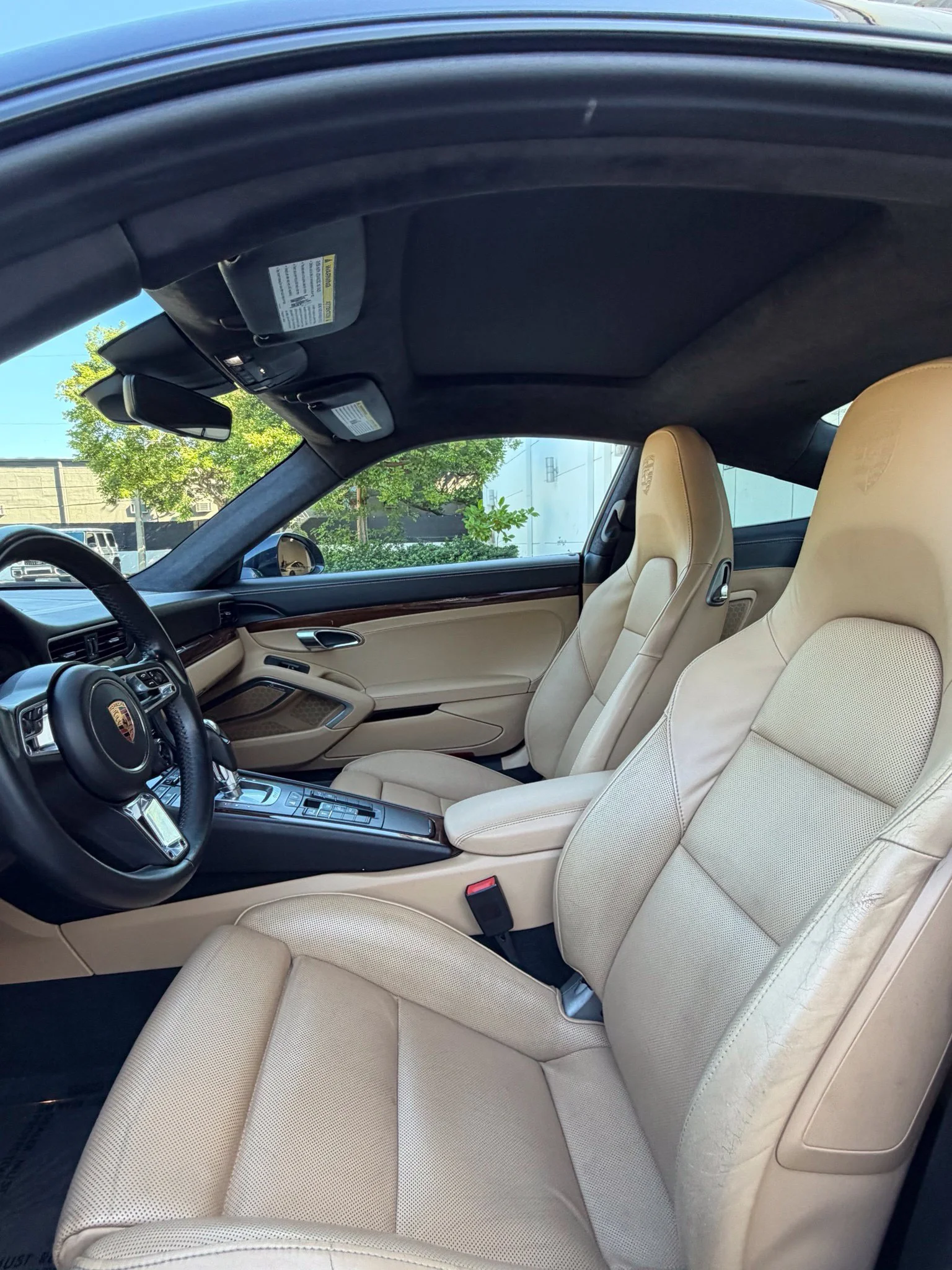 Used 2018 Blue Porsche Turbo S image 8