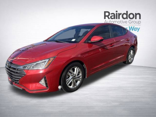Used 2019 Scarlet Red Hyundai SEL image 1