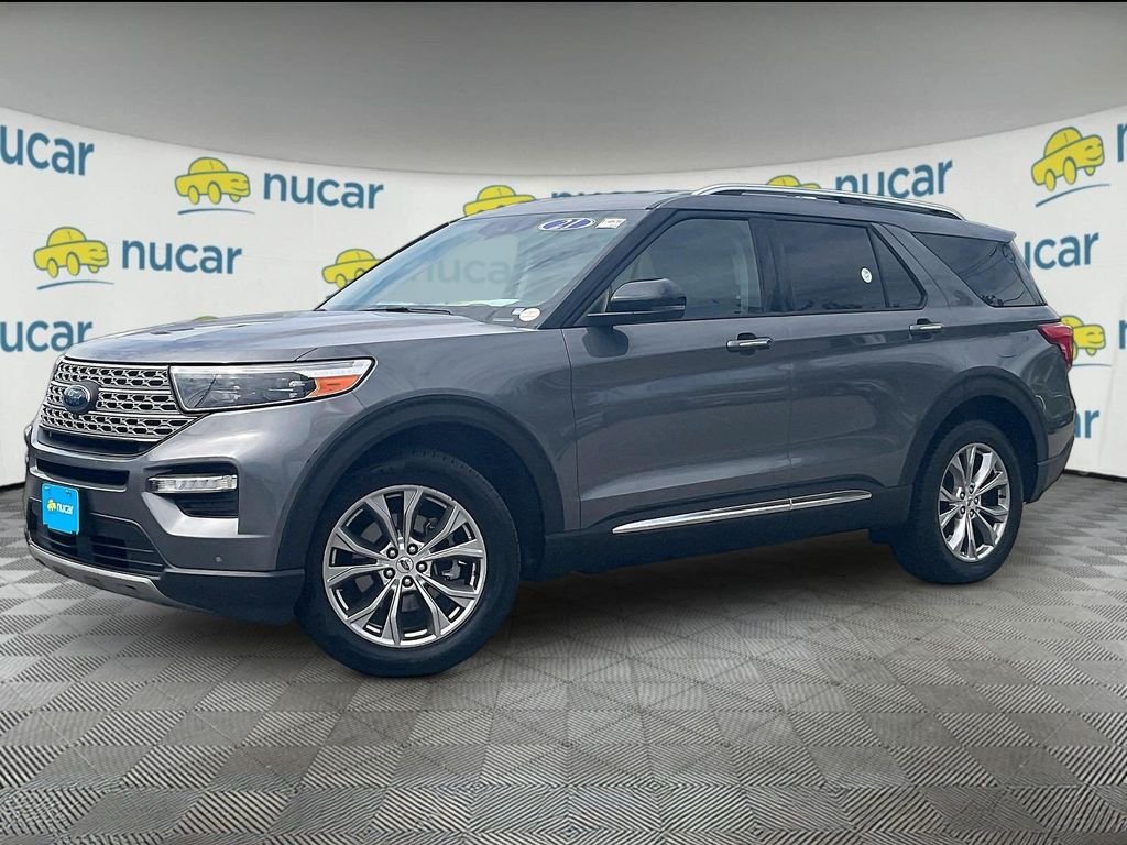 Used 2021 Gray Ford Limited image 3