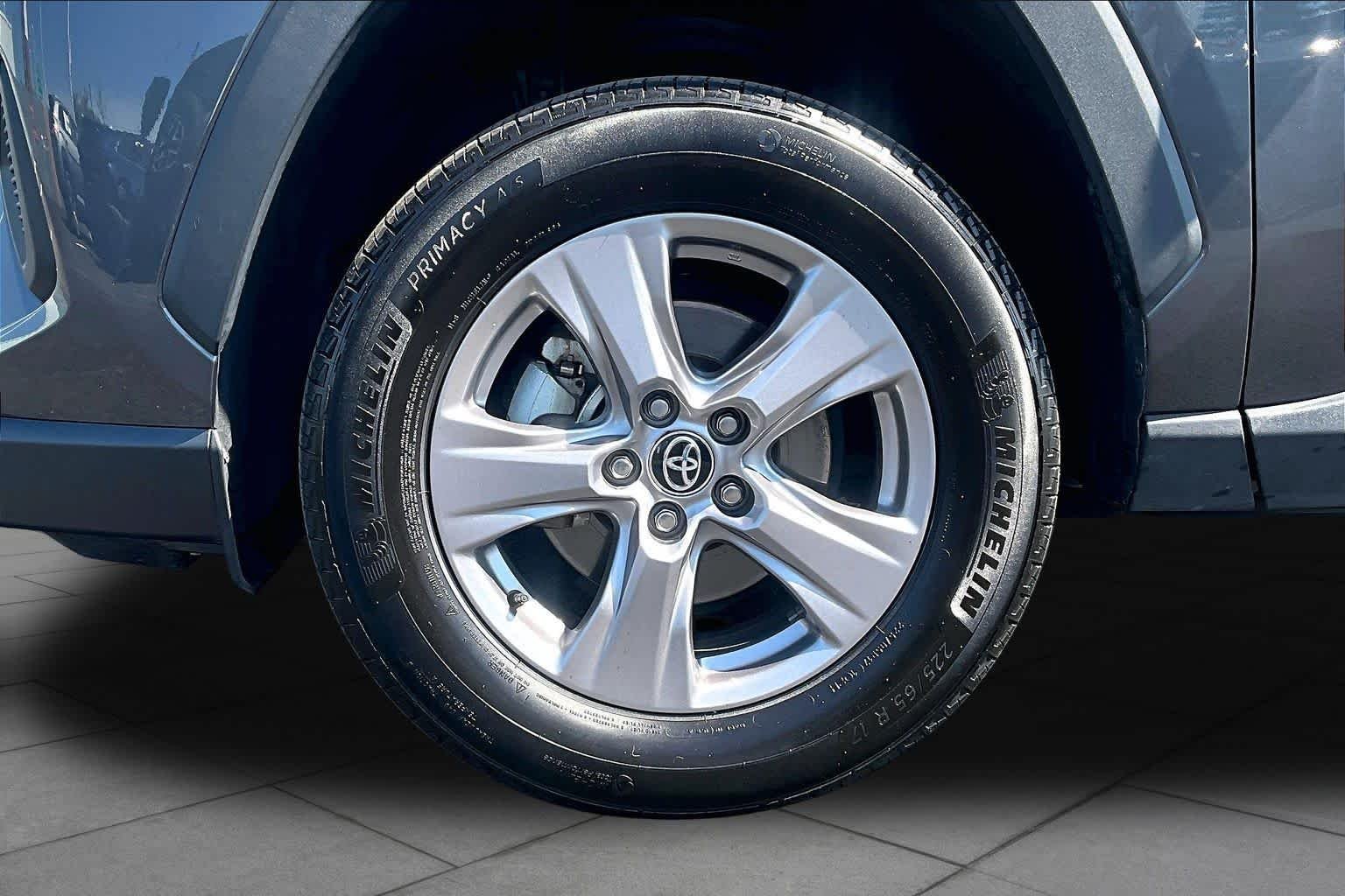 Certified Used 2025 Magnetic Gray Metallic Toyota Hybrid XLE image 11