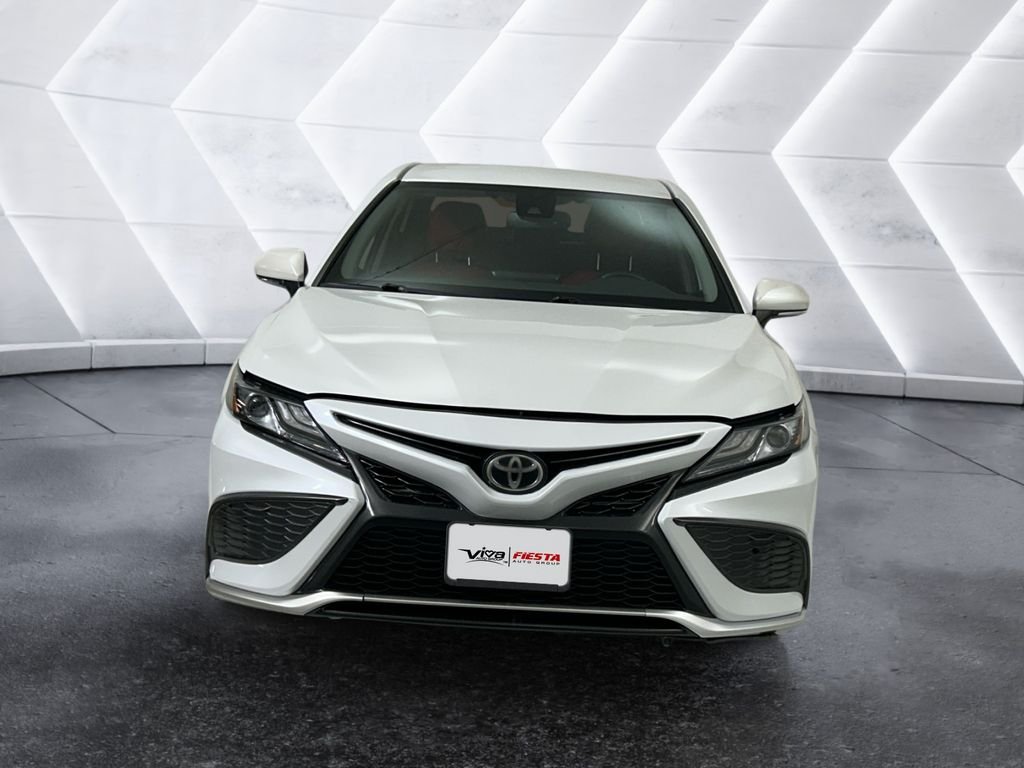 Used 2021 Beige Toyota XSE image 2