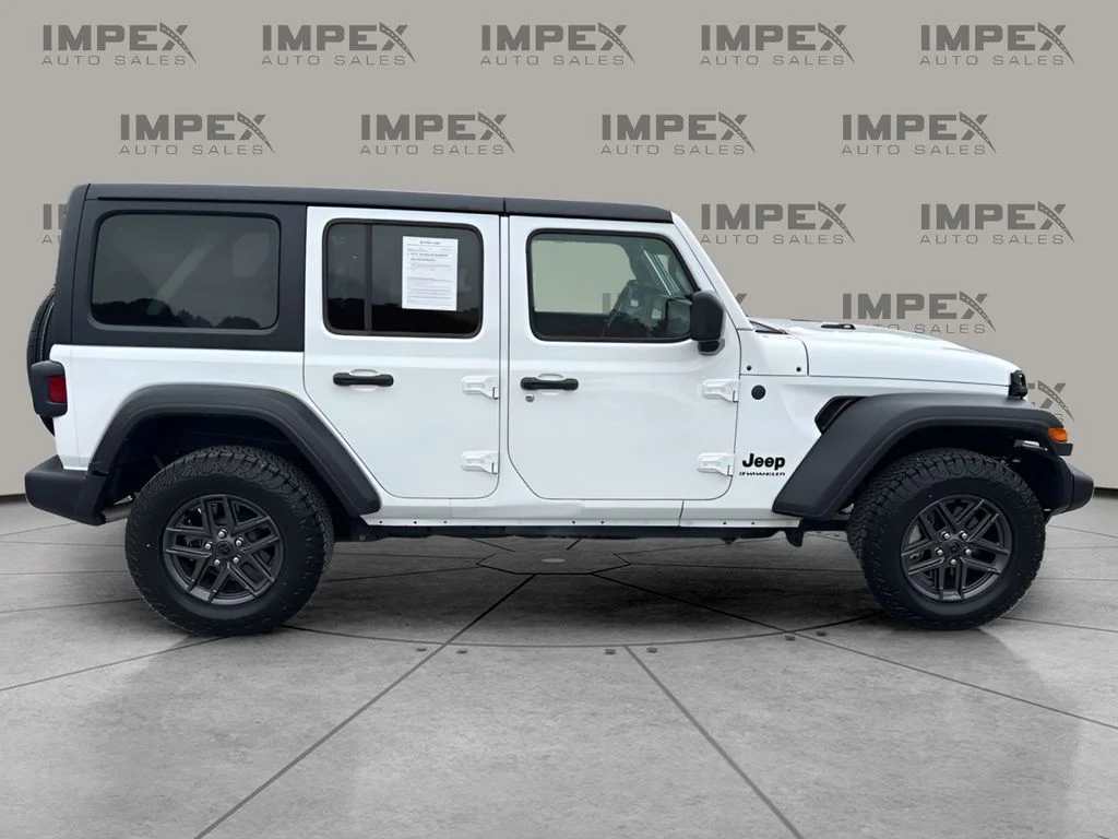 Used 2025 White Jeep Sport S image 6
