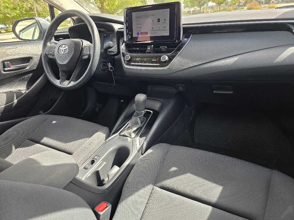 Used 2025 Classic Silver Metallic Toyota LE image 26
