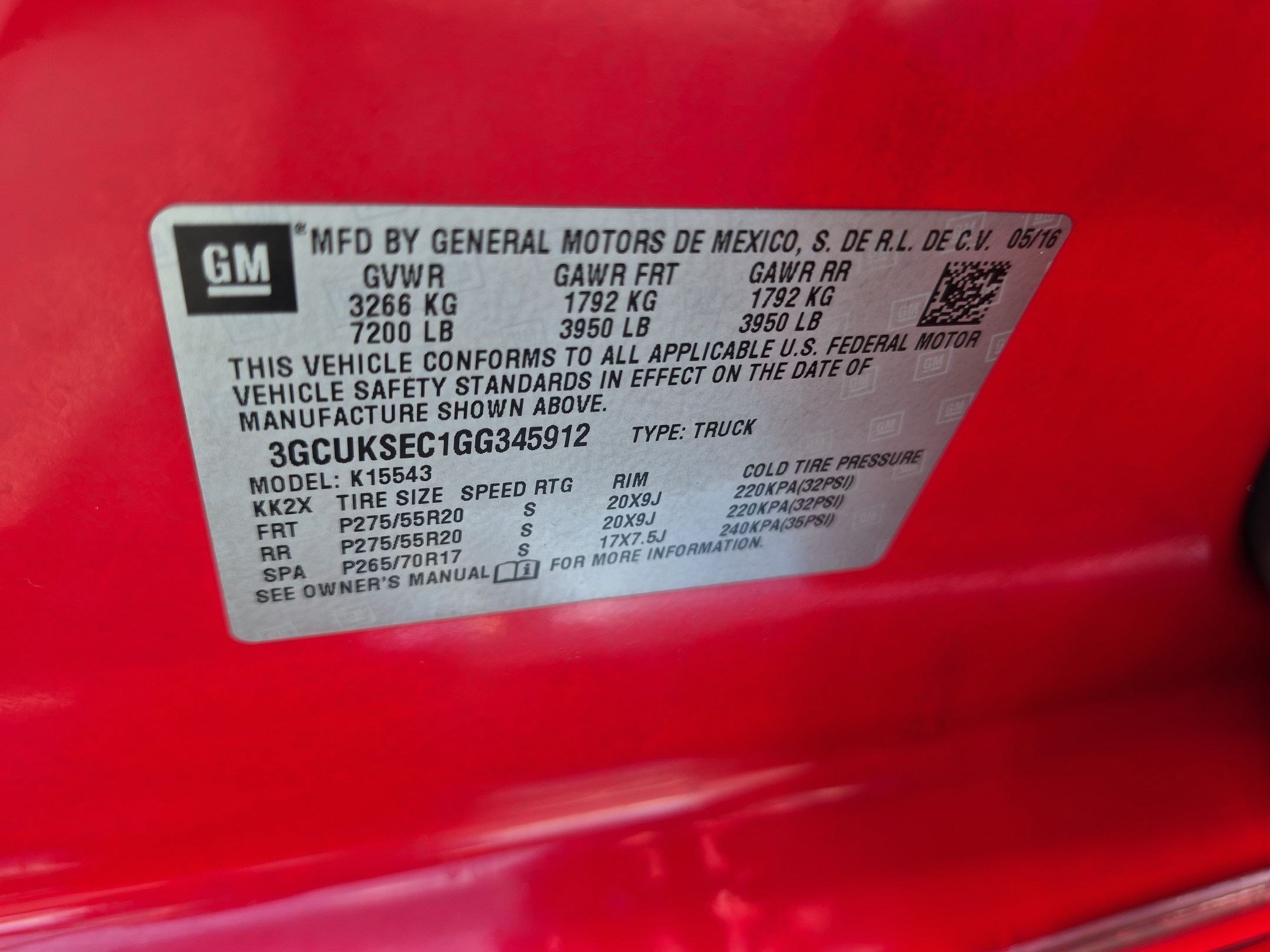 Certified Used 2016 RED HOT Chevrolet LTZ image 34