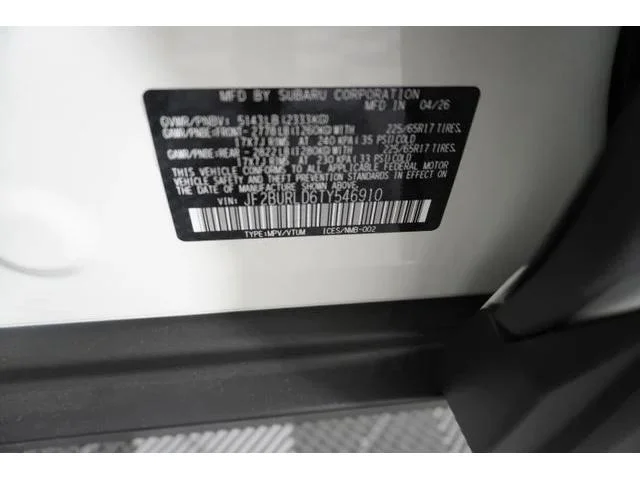 New 2026 CRYSTAL WHITE PEARL Subaru Wilderness image 12