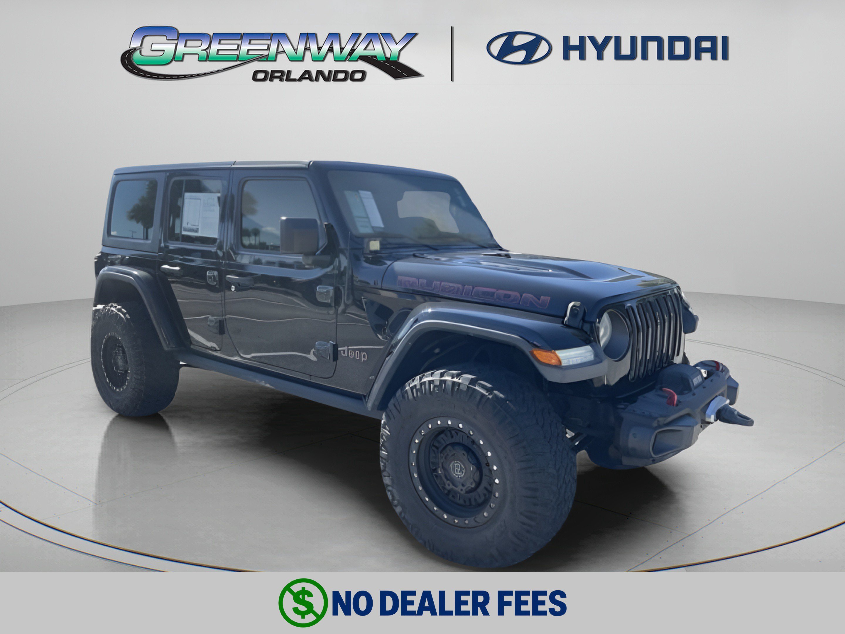 Used 2018 Black Clearcoat Jeep Unlimited Rubicon image 1