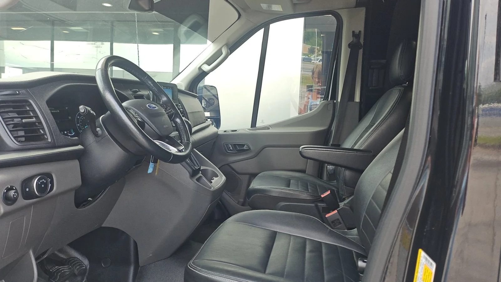 Used 2023 Black Ford 2023 FORD TRANSIT-350 CARGO W/11,000 LB. GVWR EXT. image 10